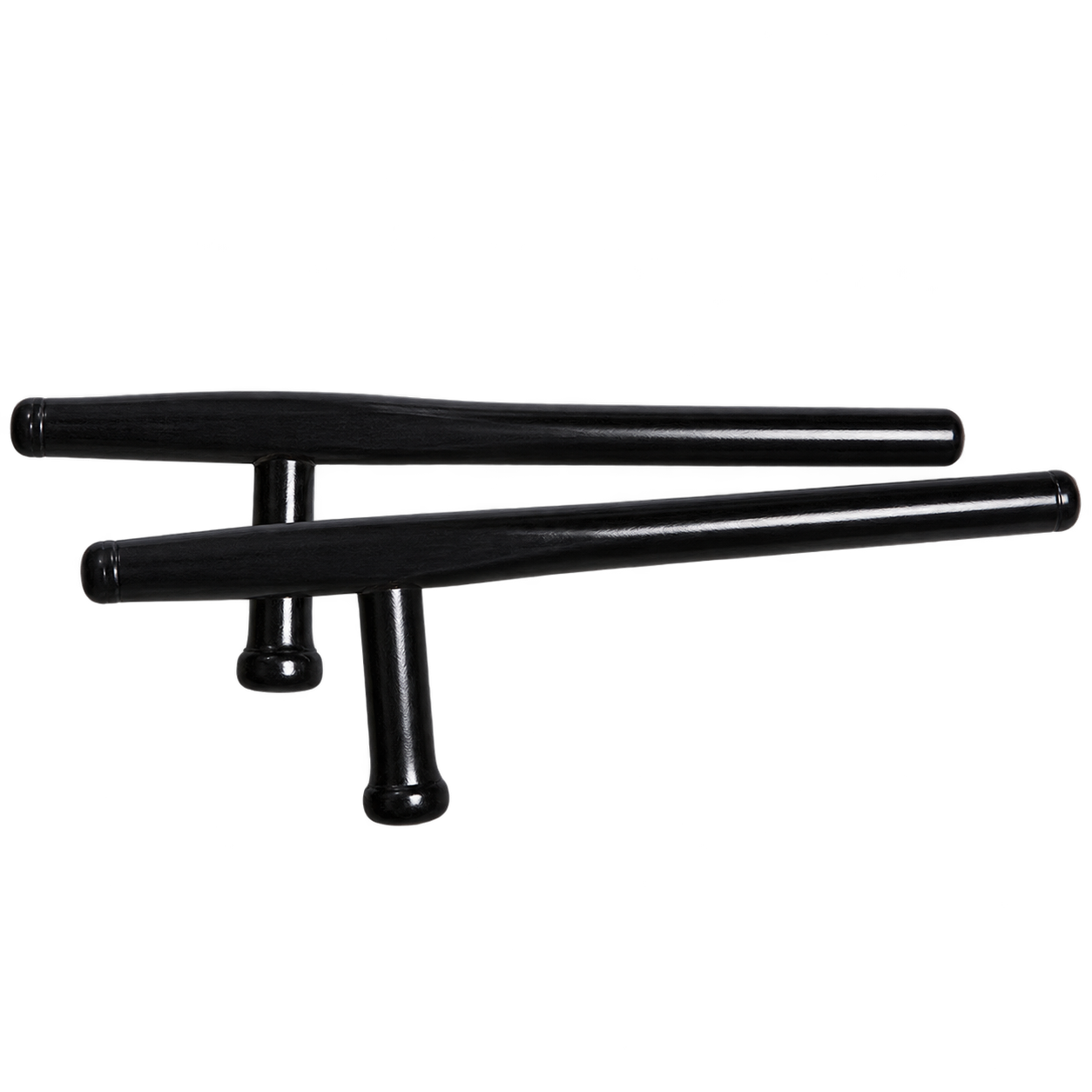 Pair of standard black tonfa